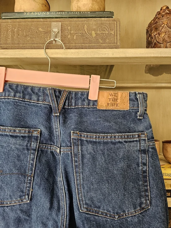 Free People | WE THE FREE Deep Trance Cropped Boyfriend - Picture 12 of 14